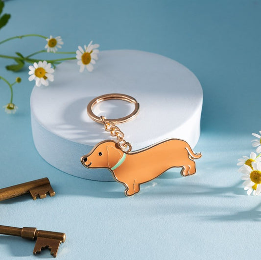 Obesek za ključe "Dachshund", Sass & Belle
