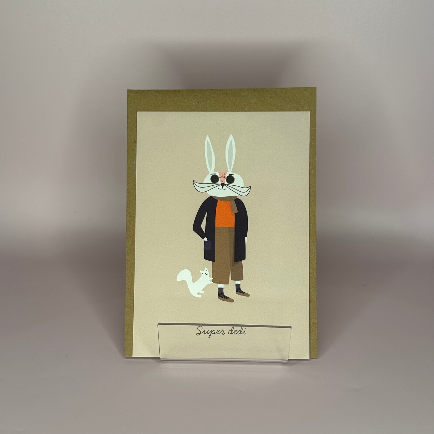 Kartica s kuverto "Super Grandpa", Little Otja