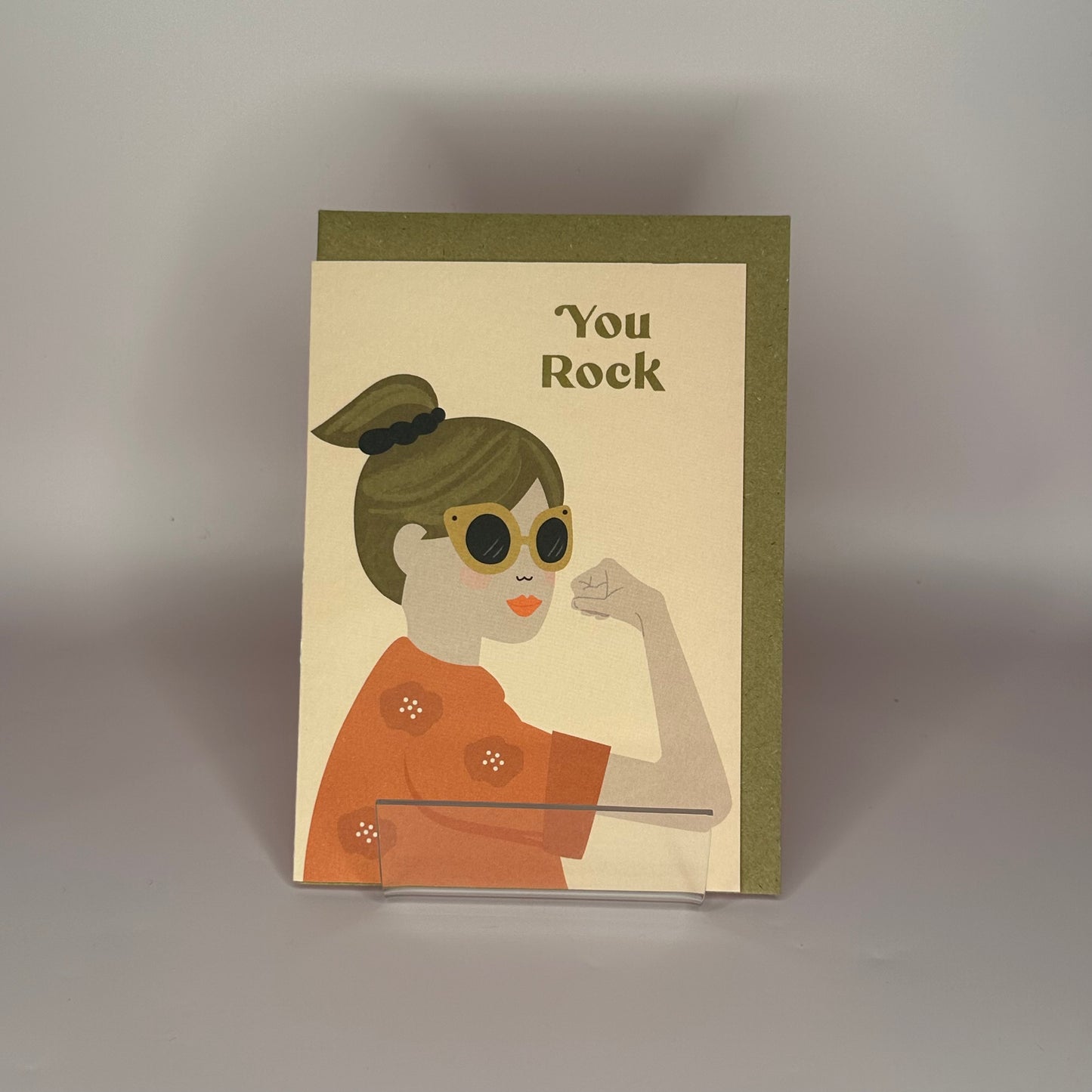 Voščilnica s kuverto "You Rock", Little Otja