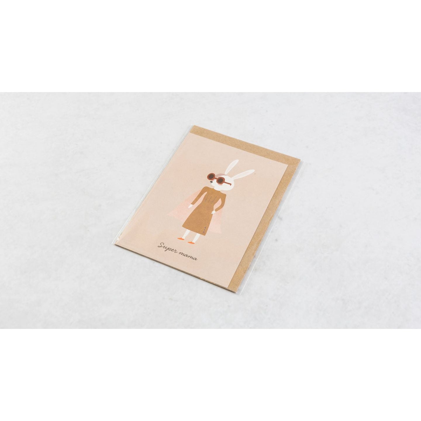 Kartica s kuverto "Super mama", Little Otja