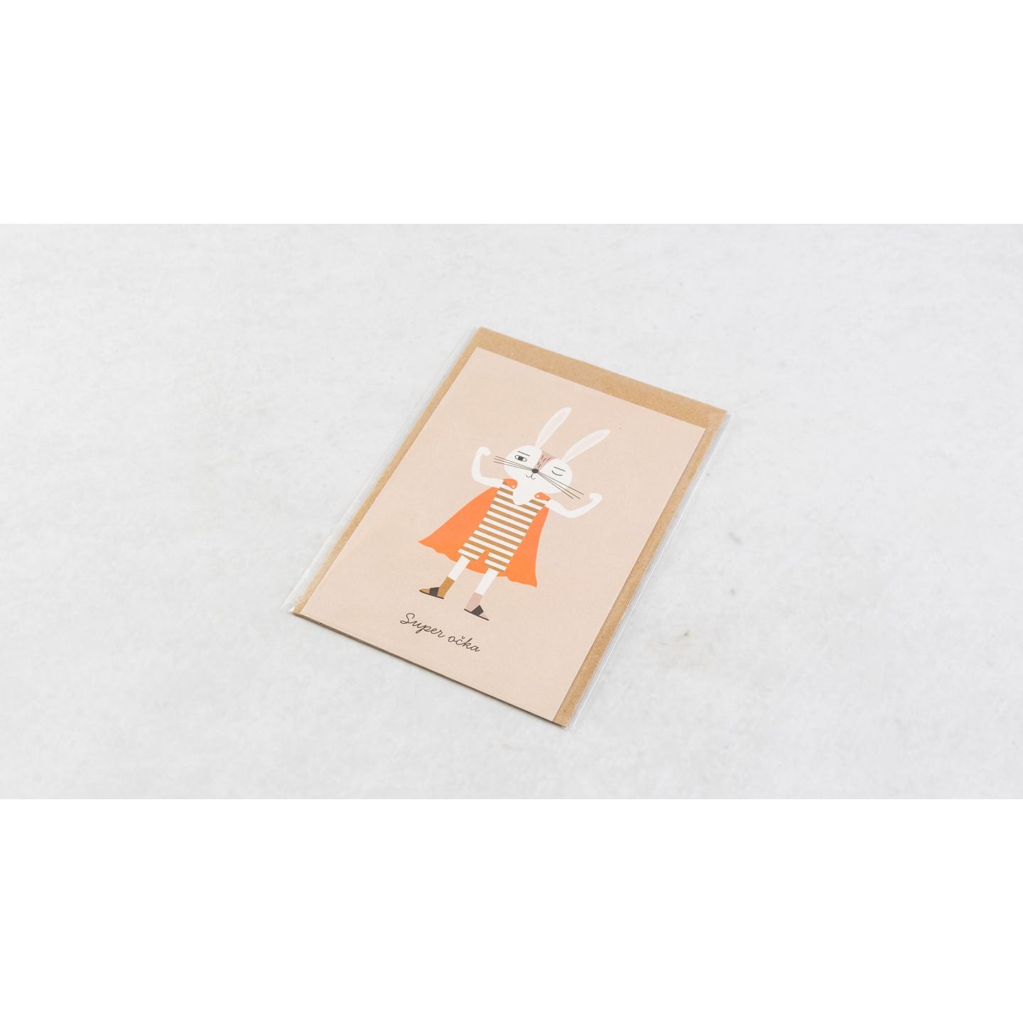 Kartica s kuverto "Super očka", Little Otja