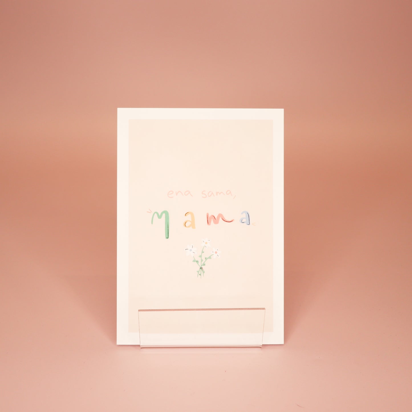 Kartica s kuverto "Ena sama, mama", Fest Kotiček