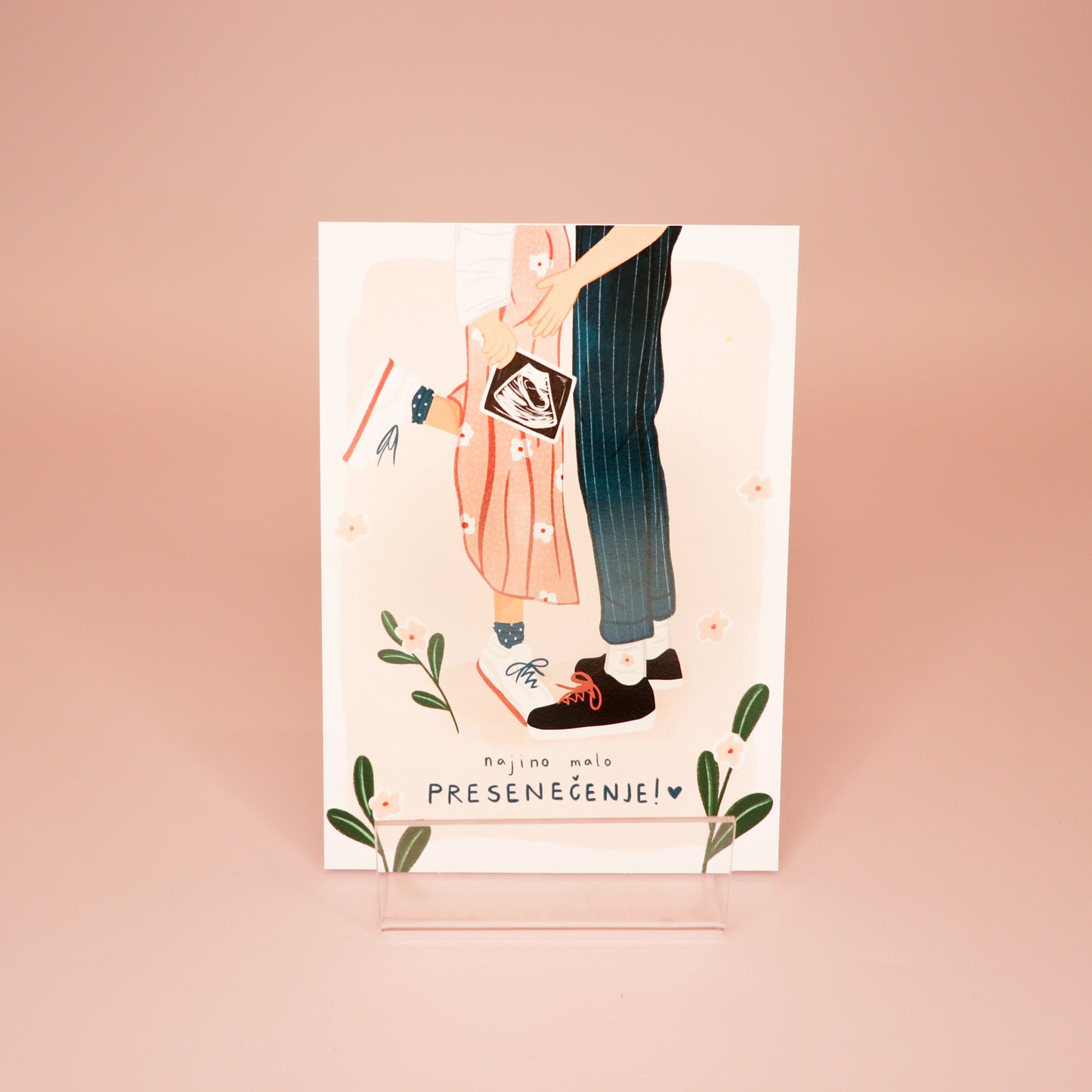 Kartica s kuverto "Najino malo presenečenje", Fest Kotiček