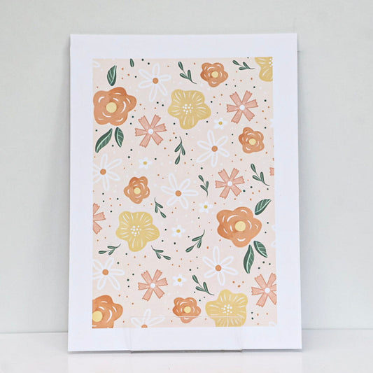 A3 Print ''Roza rožice'', Fest Kotiček