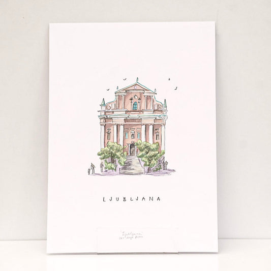 A3 Print ''Ljubljana'', Darja Remc