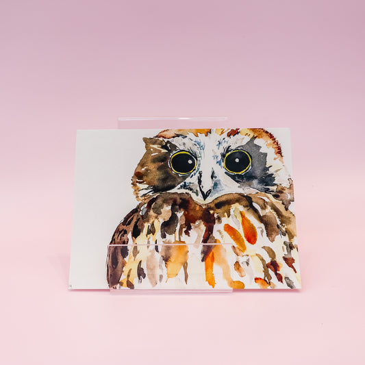 Kartica "Little owl Stefan", UriKuri