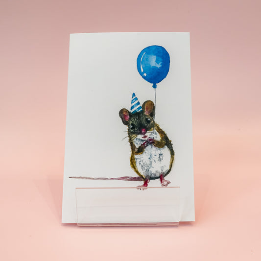 Voščilnica ''Miška z balonom'', Nessa Art