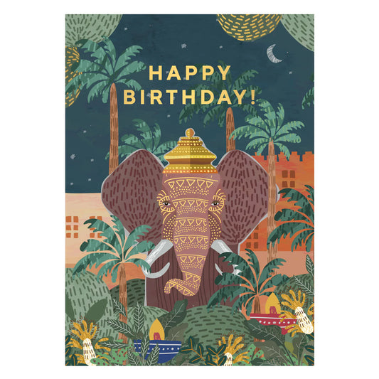 Kartica "Happy Birthday Elephant", Timi of Sweden
